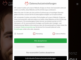 'andreas-lorenz.com' screenshot