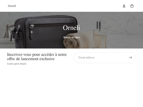 orneli.com homepage screenshot