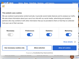 'mundijeux.fr' screenshot