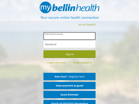 'mybellin.org' screenshot