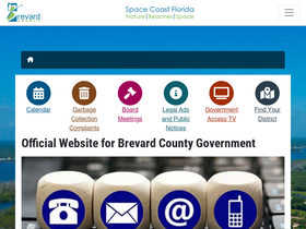 'brevardfl.gov' screenshot