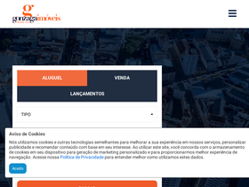 'gonzagaimoveis.com.br' screenshot