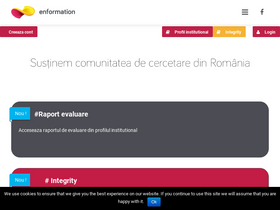 'e-nformation.ro' screenshot