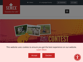 'semex.com' screenshot