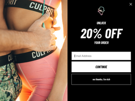'culpritunderwear.com' screenshot