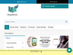 'megamedic.pl' screenshot