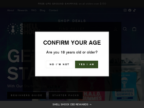 shellshockcbd.com