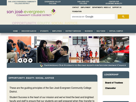 'sjeccd.edu' screenshot