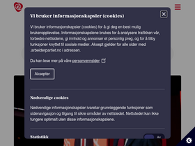 'mitt.arbeiderpartiet.no' screenshot