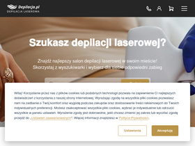'depilacja.pl' screenshot