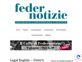 'federnotizie.it' screenshot