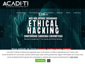 'acaditi.com.br' screenshot