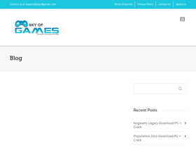 'skyofgames.com' screenshot