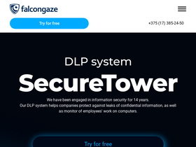 'falcongaze.com' screenshot