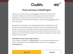 'oudersvannu.nl' screenshot