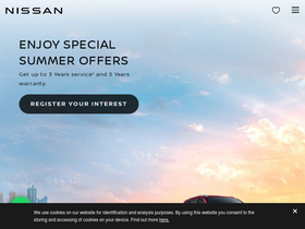 'nissan-dubai.com' screenshot