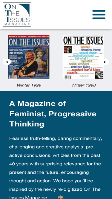 ontheissuesmagazine.com