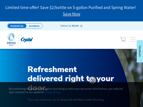 'crystal-springs.com' screenshot