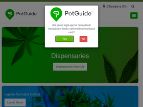 'potguide.com' screenshot