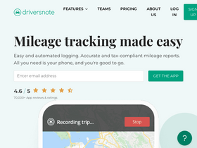 'driversnote.com' screenshot