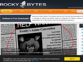 'rockybytes.com' screenshot