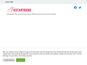 'kstartrend.com' screenshot
