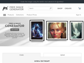 'freeimagegenerator.com' screenshot