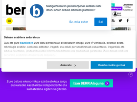 'berria.eus' screenshot