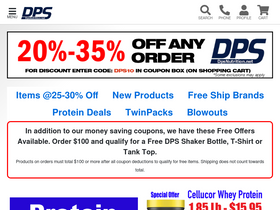 'dpsnutrition.net' screenshot