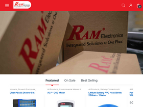 'ram-e-shop.com' screenshot