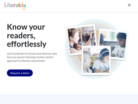 'literably.com' screenshot