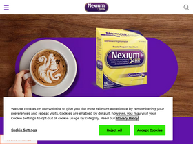'nexium24hr.com' screenshot