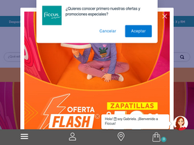 'ficcus.cl' screenshot