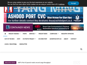 'container-news.com' screenshot
