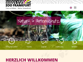'zoo-frankfurt.de' screenshot