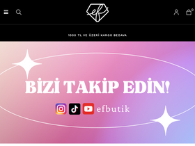 'efbutik.com' screenshot
