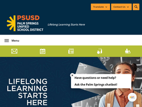 'psusd.us' screenshot