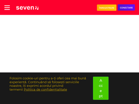 'seven.ro' screenshot