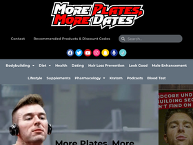 'moreplatesmoredates.com' screenshot