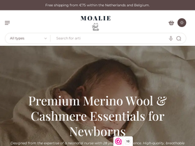 Moalie homepage screenshot