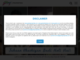 'godrejproperties.com' screenshot