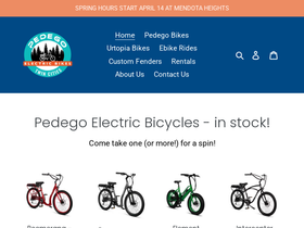 pedegomn.com homepage screenshot