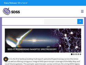 'sdss.org' screenshot
