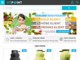 'fitpoint.ee' screenshot