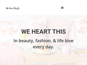 'weheartthis.com' screenshot