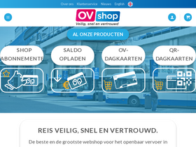 'ovshop.nl' screenshot