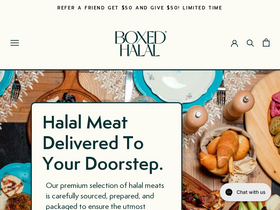 'boxedhalal.com' screenshot