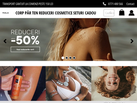 'nala.ro' screenshot