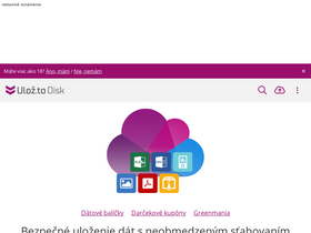 'ulozto.sk' screenshot