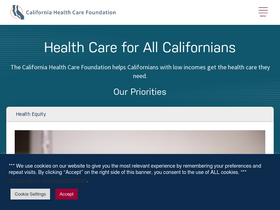 'chcf.org' screenshot